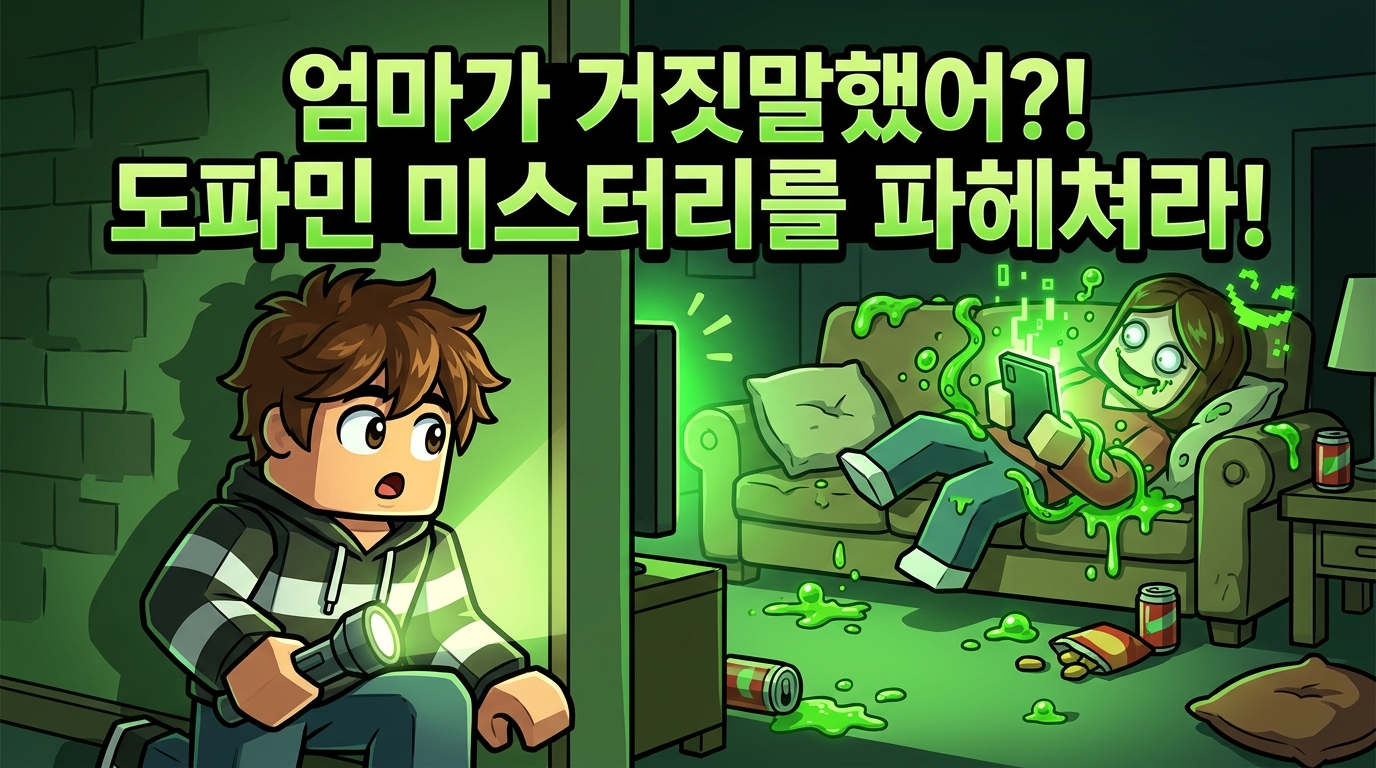 어른들의 거짓말? 엄마가 진짜 바쁜지 알아보는 도파민 팩트체크!
